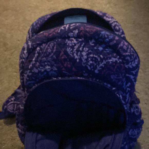 purple vera bradley backpack